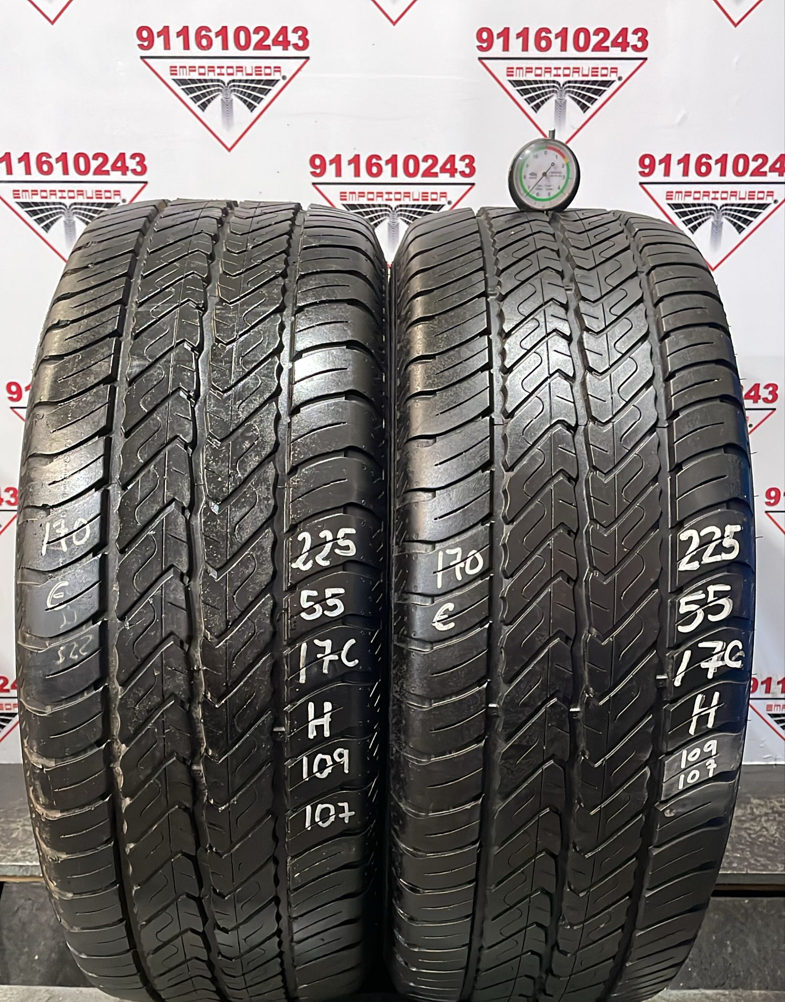 CEAT ECODRIVE USADO  225/55 R17C 109/107 H